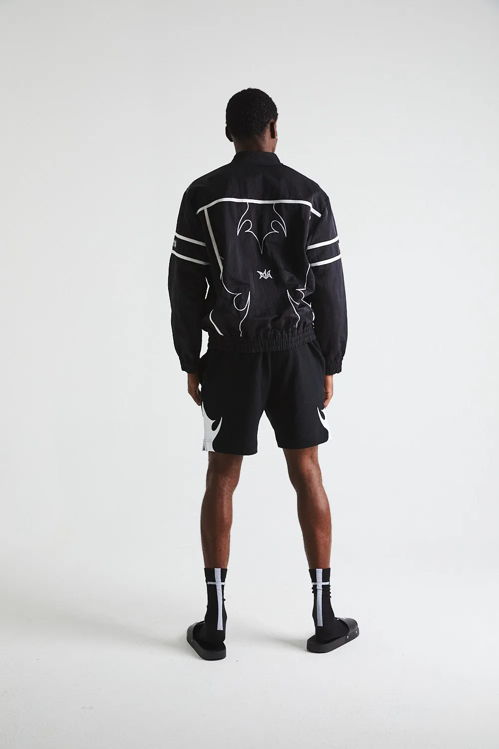 JASON TRACK JACKET | BLACK & WHITE WESTERN