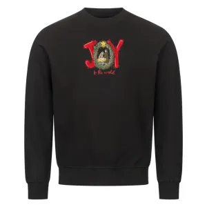 Joy to the world red Christmas Sweatshirt