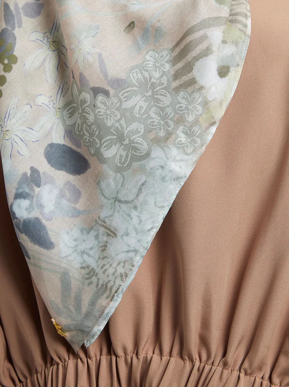 KIMMONIA SIGNATURE SCARF PEACH TAFFY