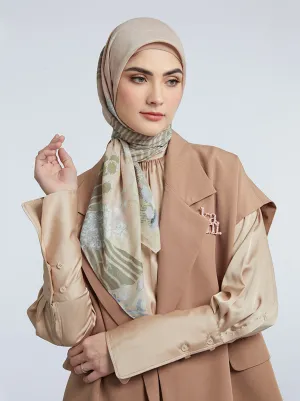 KIMMONIA SIGNATURE SCARF PEACH TAFFY