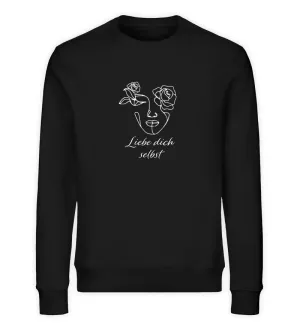 Liebe dich selbst Bio Sweatshirt Unisex