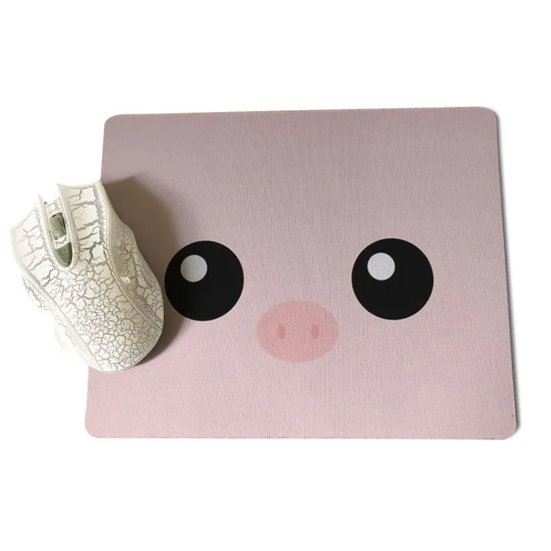 MaiYaCa  Piggy Anti-Slip Durable Silicone Computermats Size for 18x22x0.2cm Gaming Mousepads