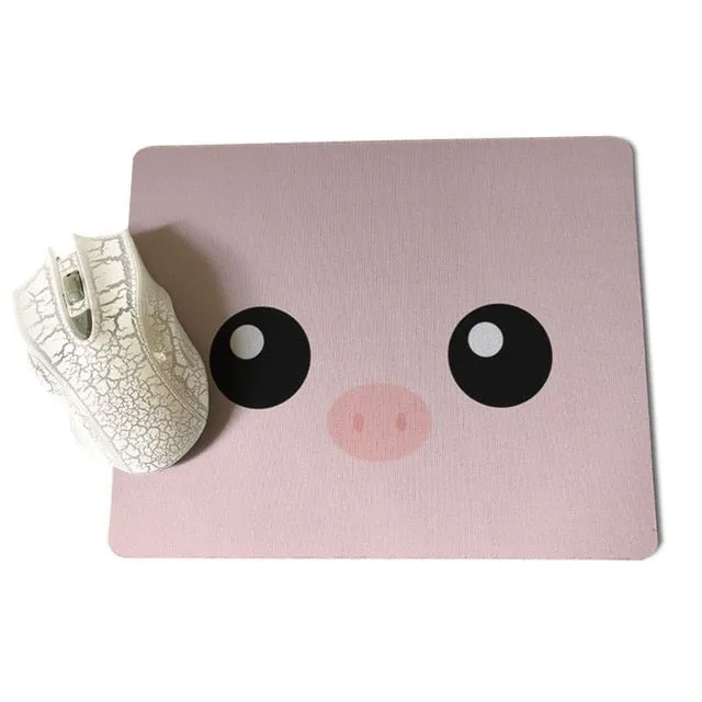 MaiYaCa  Piggy Anti-Slip Durable Silicone Computermats Size for 18x22x0.2cm Gaming Mousepads