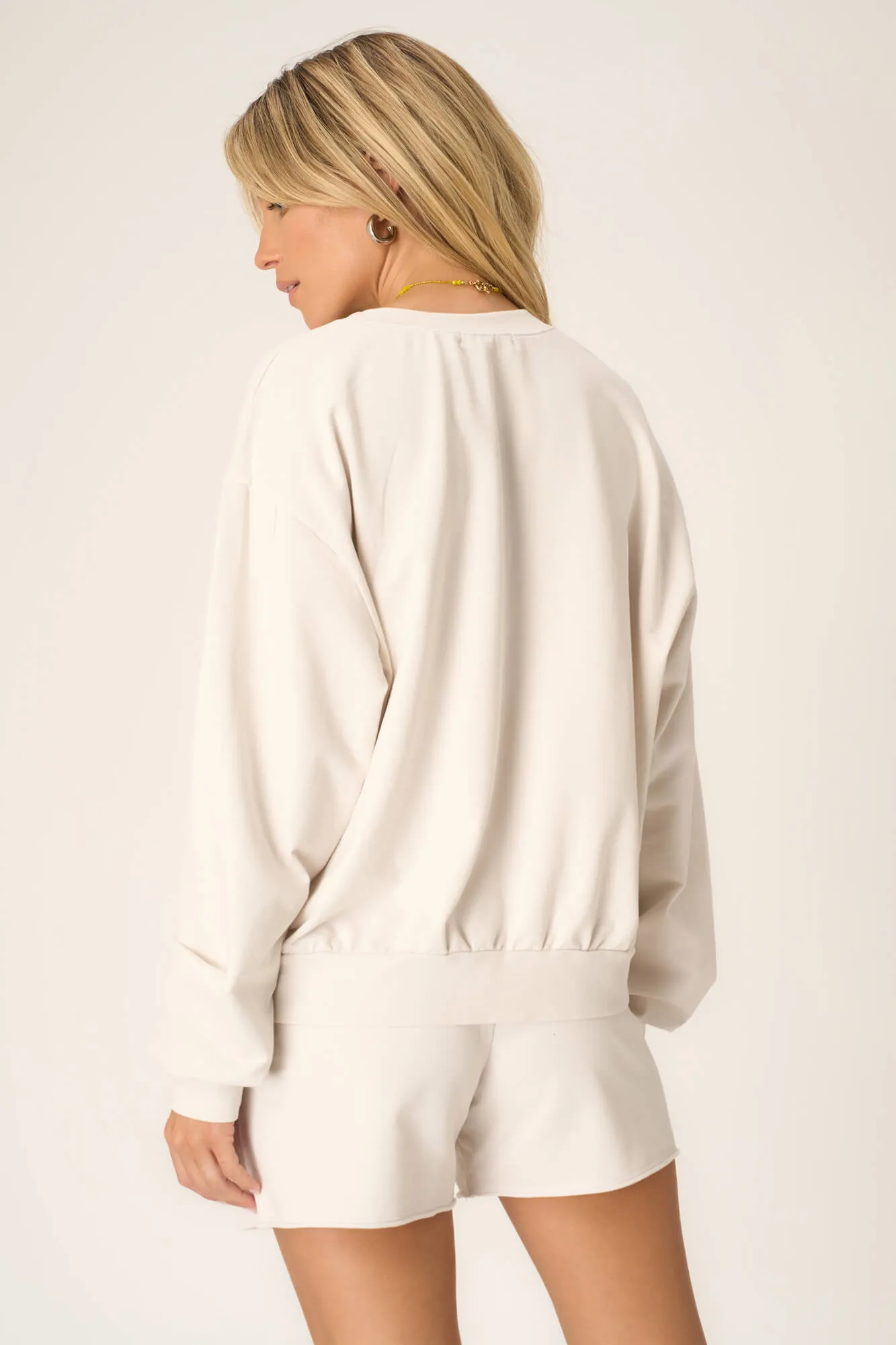 Margarita Sweatshirt - Vintage White