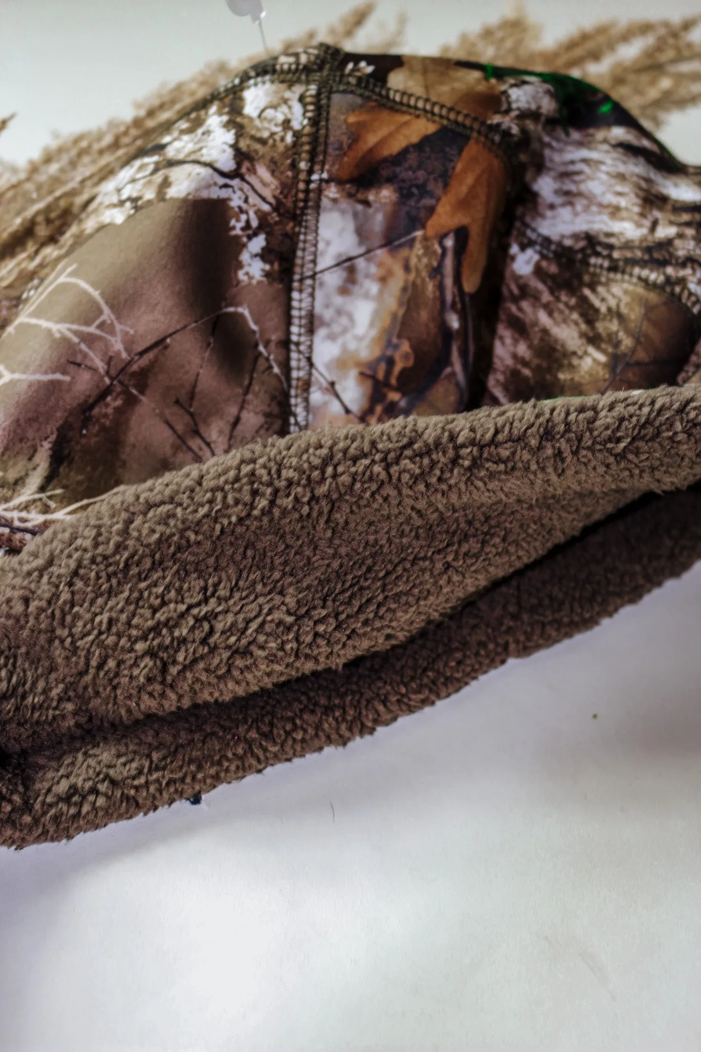 Mossy Oak Sherpa Silencer With Agion X2 Bottomland Beanie