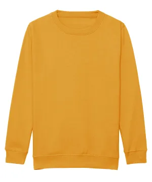 Mustard - Kids AWDis sweatshirt