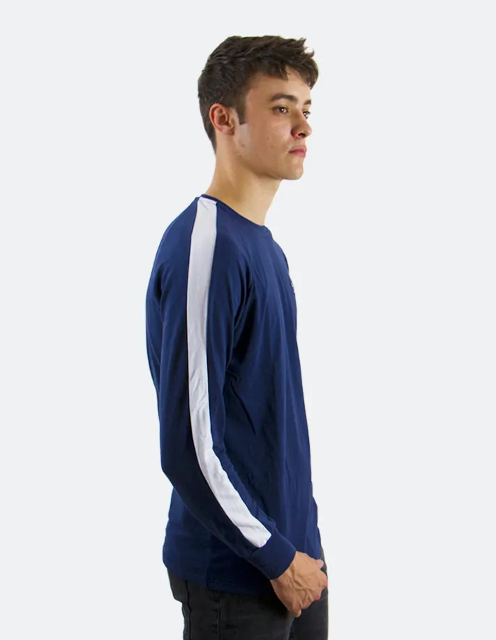 Navy Blue Taped Sweatshirt