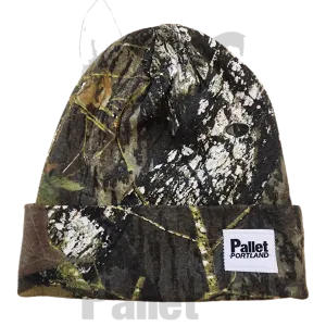 Pallet Portland -"Treebark Camo Beanie" -SIze OS
