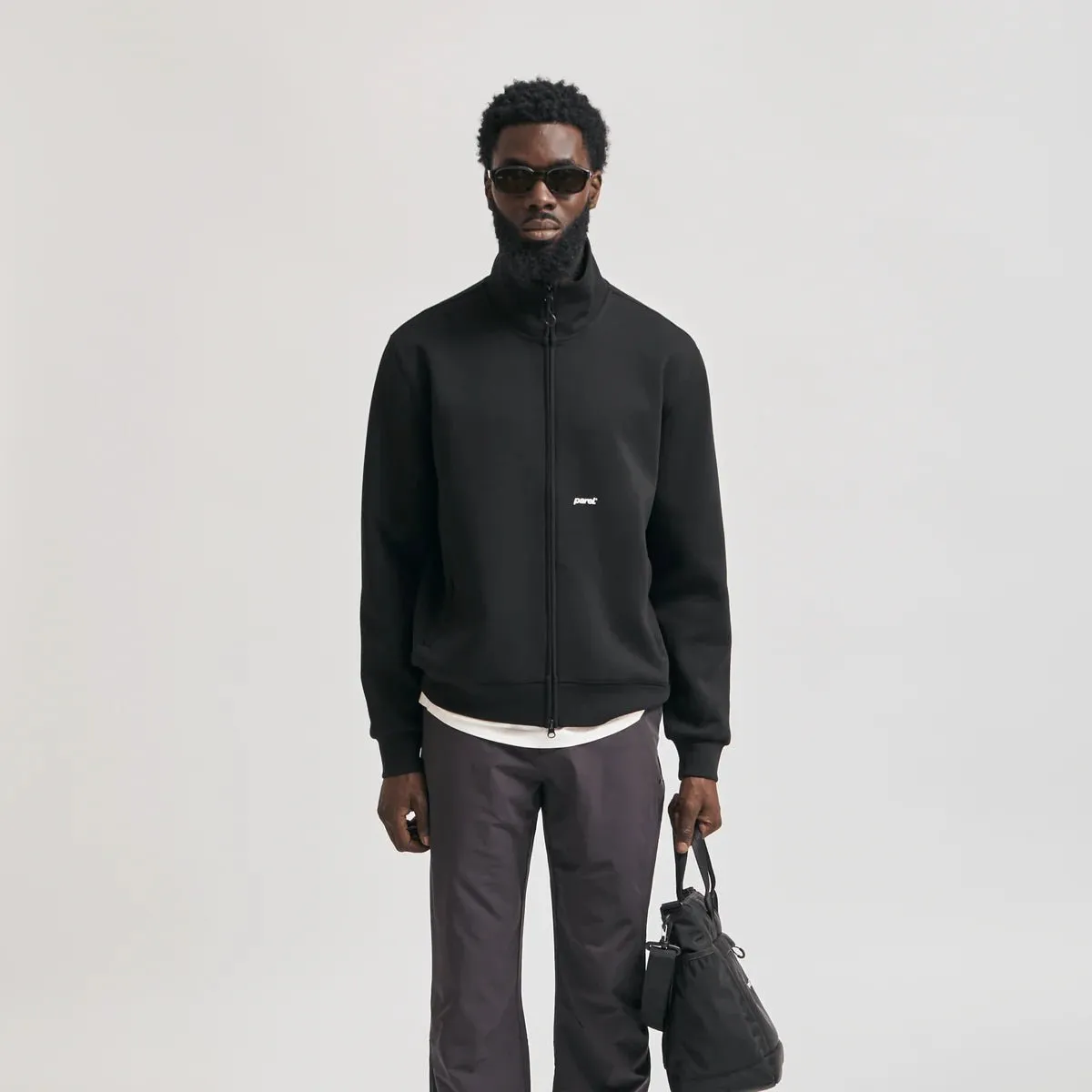 Parel Studios Matano Track Jacket Black AW24
