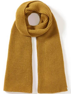 Peregrine Porter Ribbed Scarf Wheat