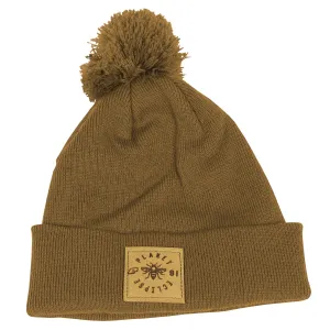 Planet Eclipse Worker Pom Beanie Caramel