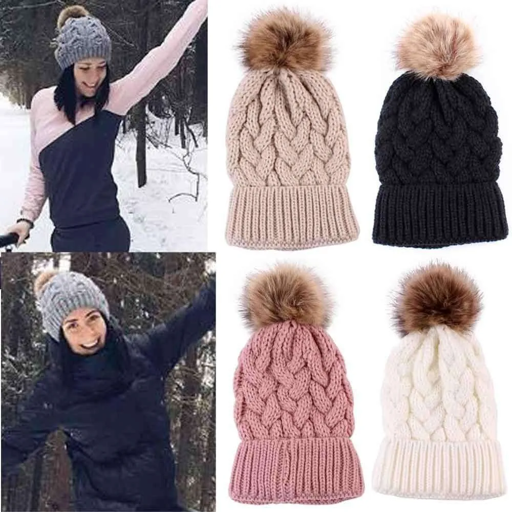 Puff Ball Beanie