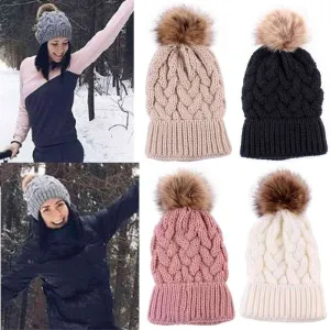 Puff Ball Beanie