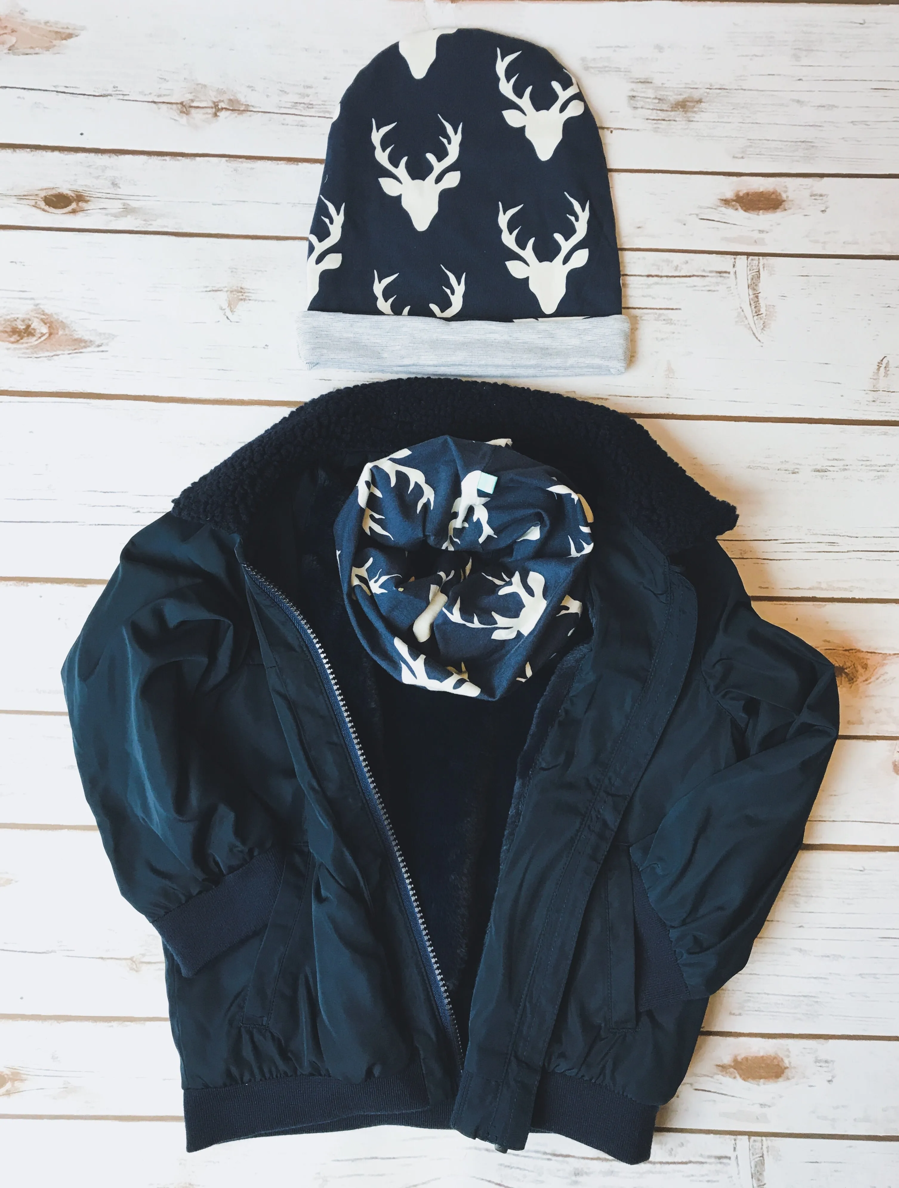 Reversible Buck Beanie