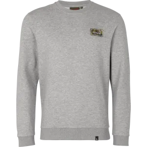 Seeland Men&#x27;s Cryo Sweatshirt Dark Grey Melange | Buy Seeland Men&#x27;s Cryo Sweatshirt Dark Grey Melange here | Outnorth