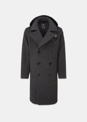 Shackleton Peacoat Charcoal