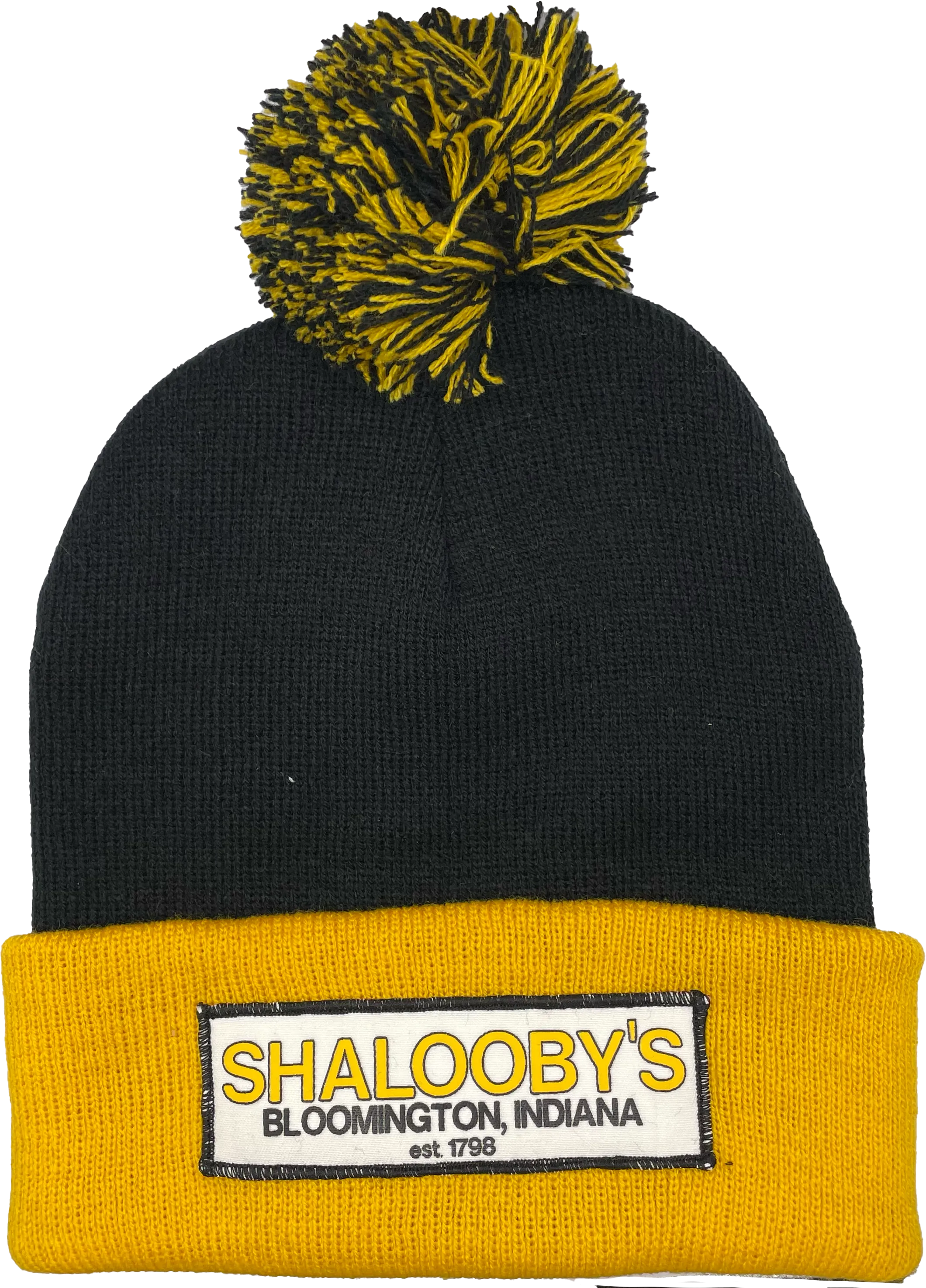 Shalooby's Two Tone Winter Pom Hat