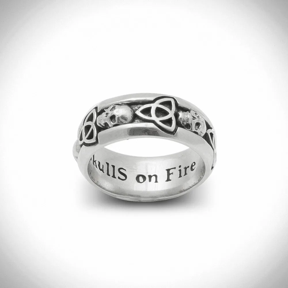 Skull & Trinity Ring