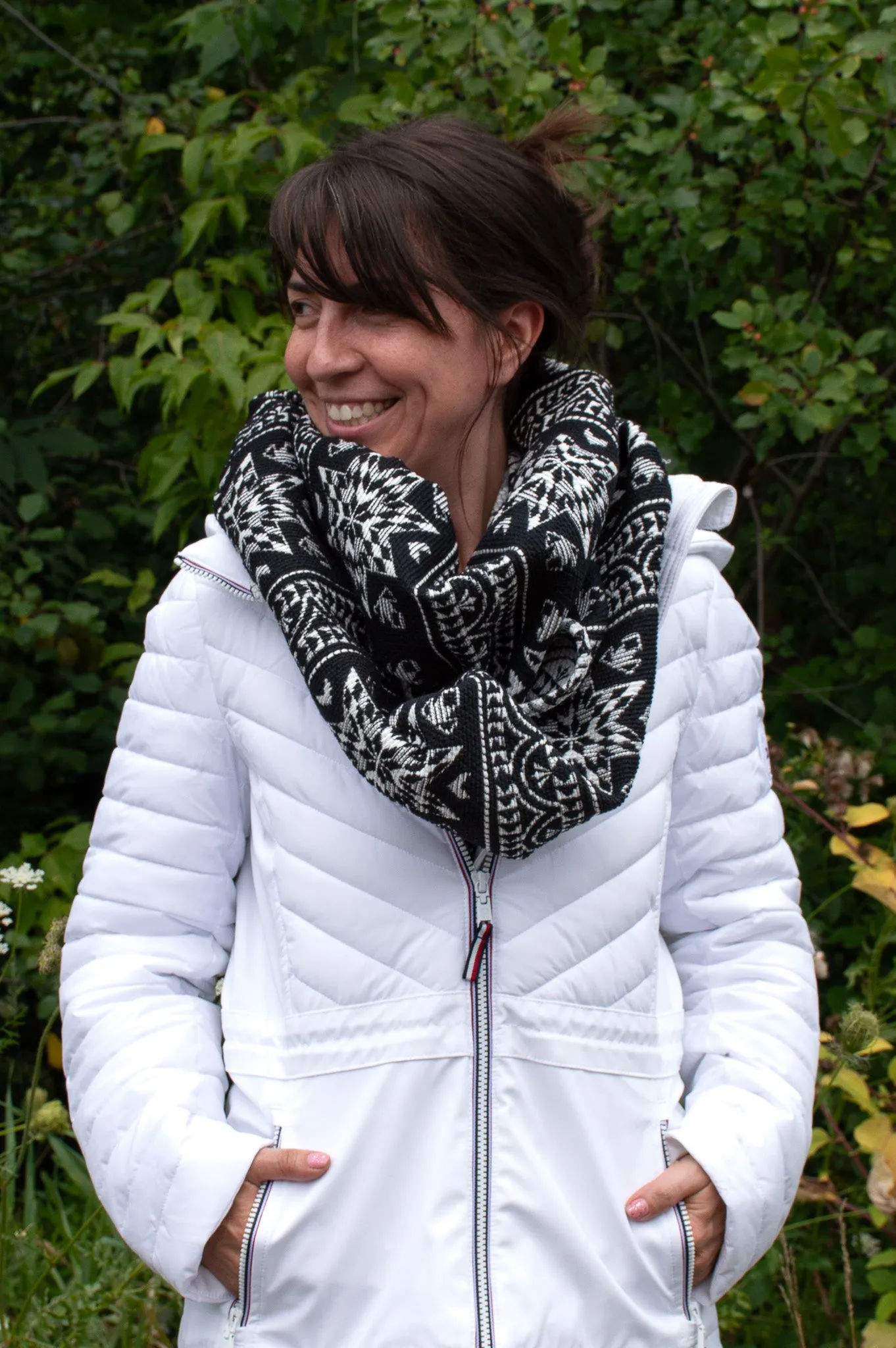 Star Reversible Infinity Scarf