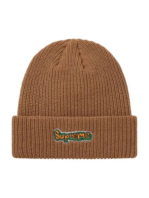 Supreme Gonz Logo Beanie Brown [SS21]