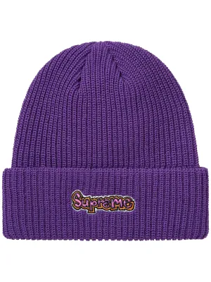 Supreme Gonz Logo Beanie Purple [FW20]