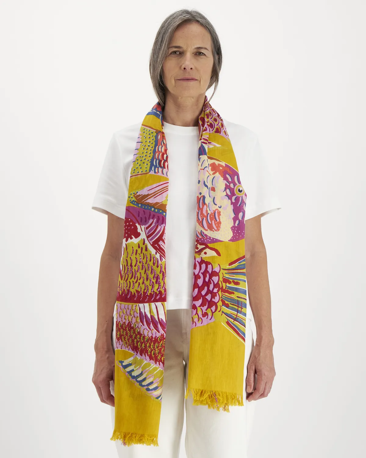 Tango Yellow Scarf 100