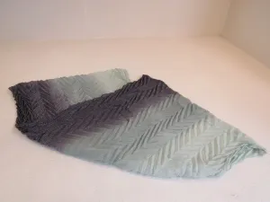 Target Scarf 34 1/2-in Green & Grey Infinity Metallic Acrylic Female -- Used