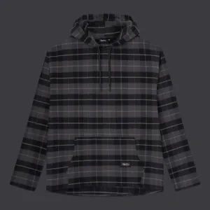 Tartan Hoodie Black