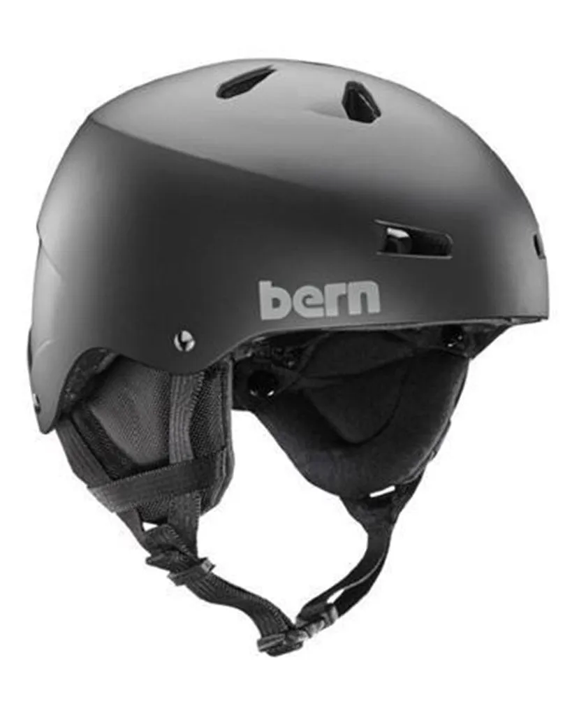 Team Macon Winter Helmet - Matte Black