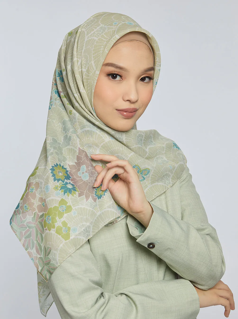TELLA SCARF OYSTER