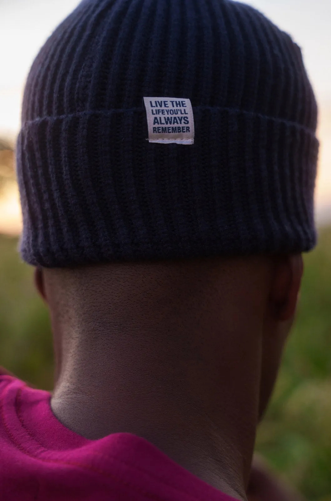 The Adventurer's Beanie in Navy