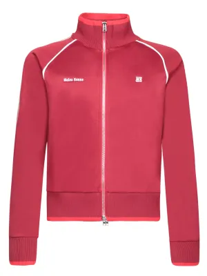 Track Zip Shine Red Jacket