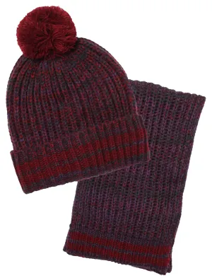 Unisex Tokyo Laundry Chamrousse Hat and Scarf Set