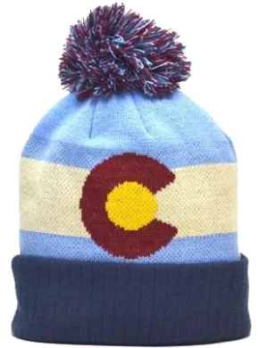 Vintage CO State Flag Beanie