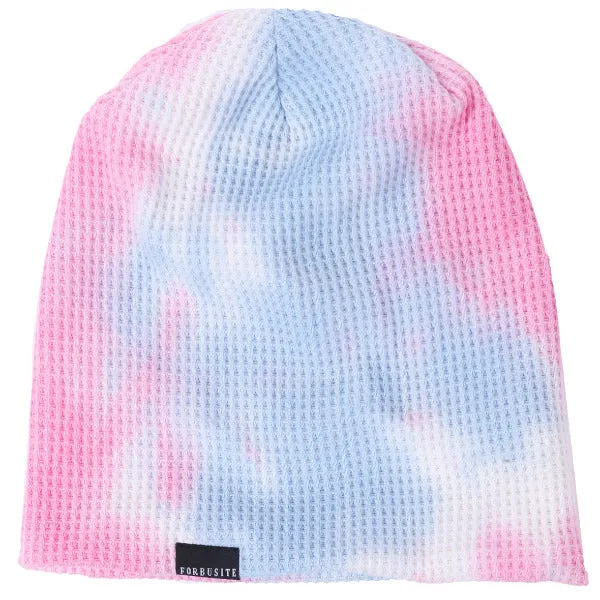 Womens Cotton Tie-dye Slouchy Beanie Hat WB2149