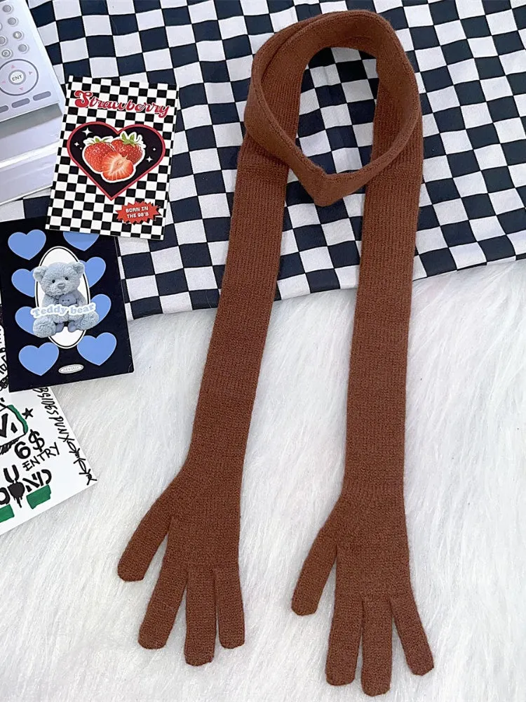 Y2K Hand-shaped Scarf