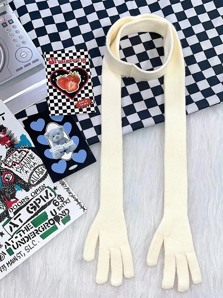 Y2K Hand-shaped Scarf